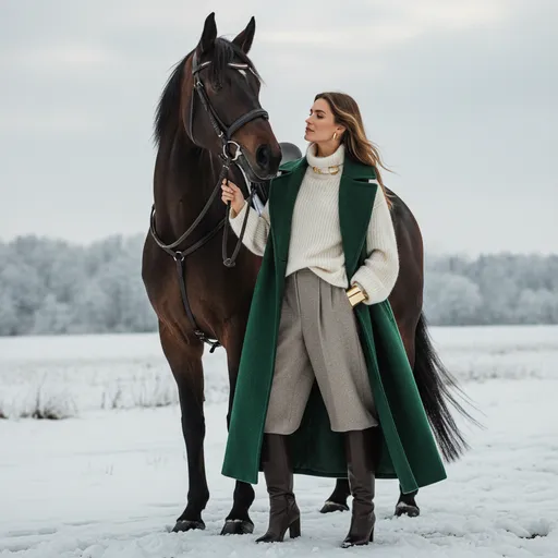 A fashion editorial interpretation of