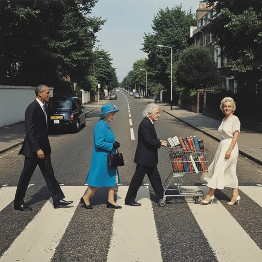 [List of well-known figures] walk