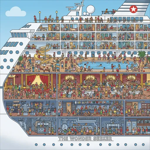 We see the engine room