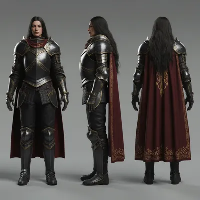 Body Reference Sheet (1x3 Horizontal)